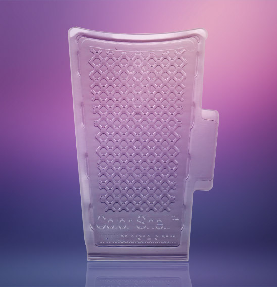 Clear Colorshells Professional Case (Large - 12 Count)