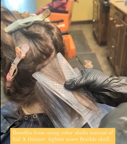Stylist using ColorShells - Watch on Instagram